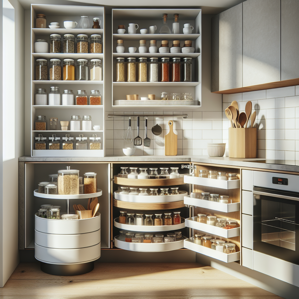 Optimiser les coins de cuisine pour gagner de la place facilement