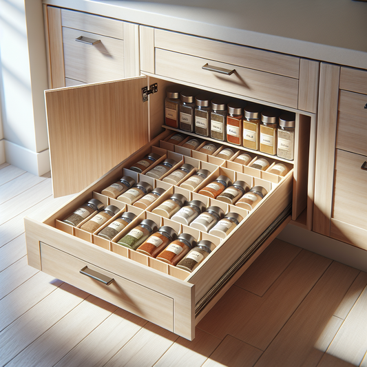 Rangement épices cuisine compacte : gagnez place et sérénité