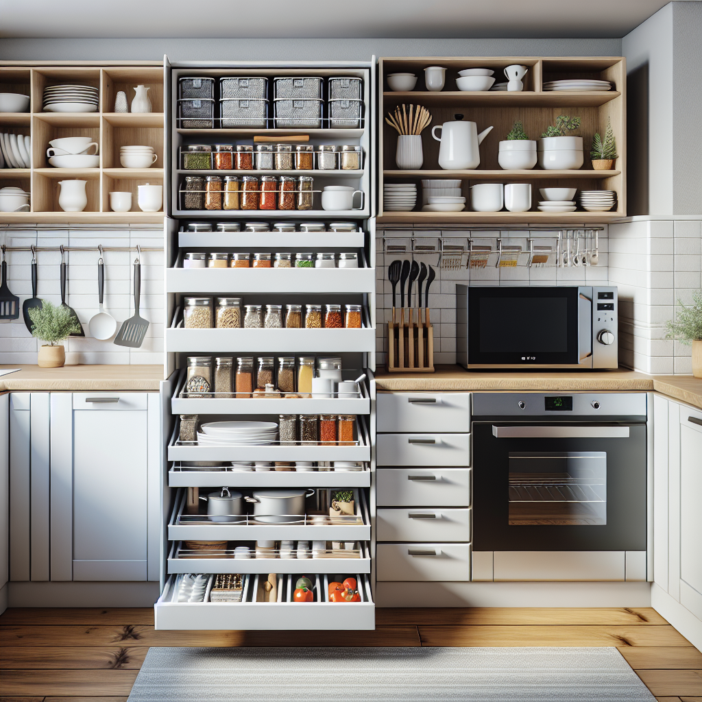 Organiser une petite cuisine sans travaux pour gagner de la place