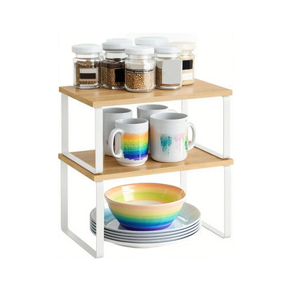 Étagère de cuisine modulable en bois