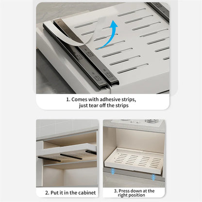 Étagère extensible coulissante pour placard