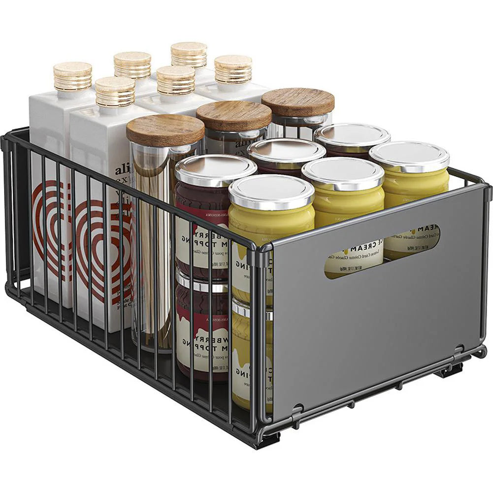 Tiroirs coulissants de rangement cuisine