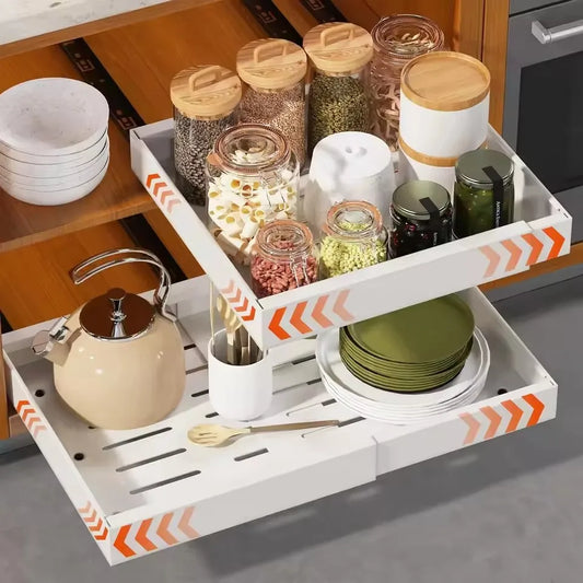 Étagère extensible coulissante pour placard