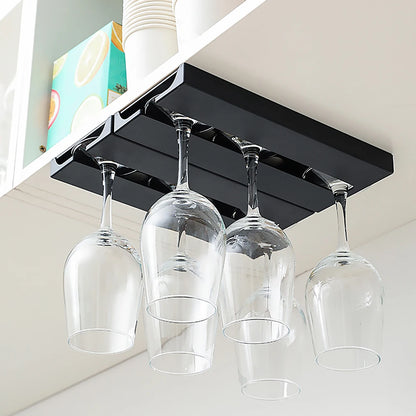 Support à verres sous meuble pour cuisine