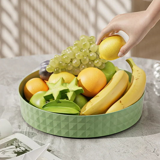 Plateau tournant de rangement multi-usage