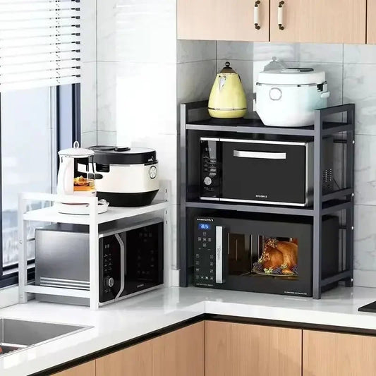 Étagère de cuisine extensible double niveau