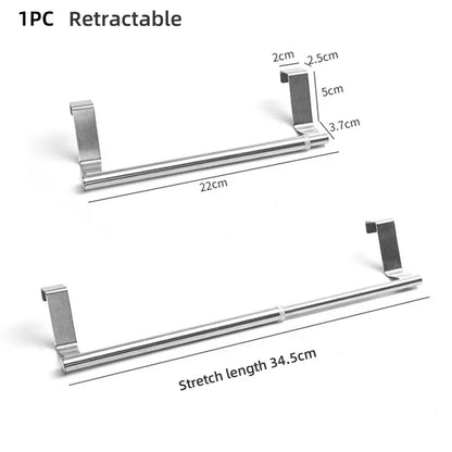 Porte-serviette inox à suspendre cuisine