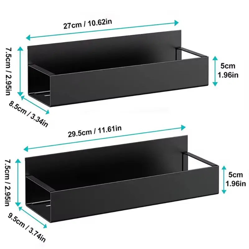 Étagère magnétique de frigo gain de place