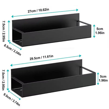 Étagère magnétique de frigo gain de place