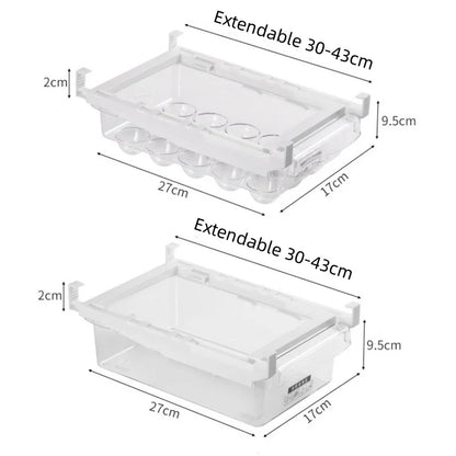Boîte de rangement frigo gain de place