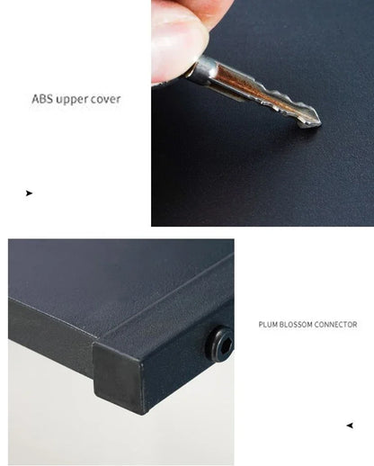 Étagère de cuisine en acier pour micro-ondes