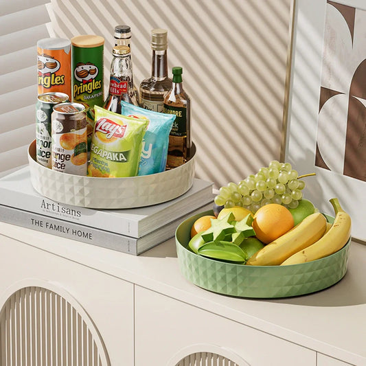 Plateau tournant de rangement multi-usage