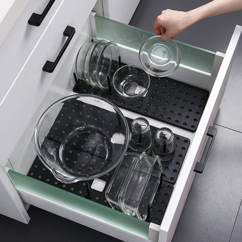 Égouttoir vaisselle pliable gain de place