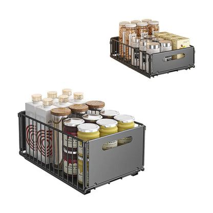 Tiroirs coulissants de rangement cuisine