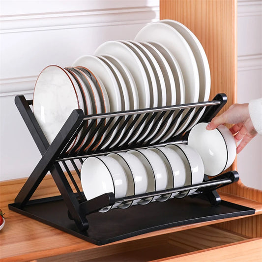 Égouttoir vaisselle pliable gain de place