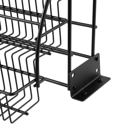 Étagère à épices 3 niveaux à installer en placard
