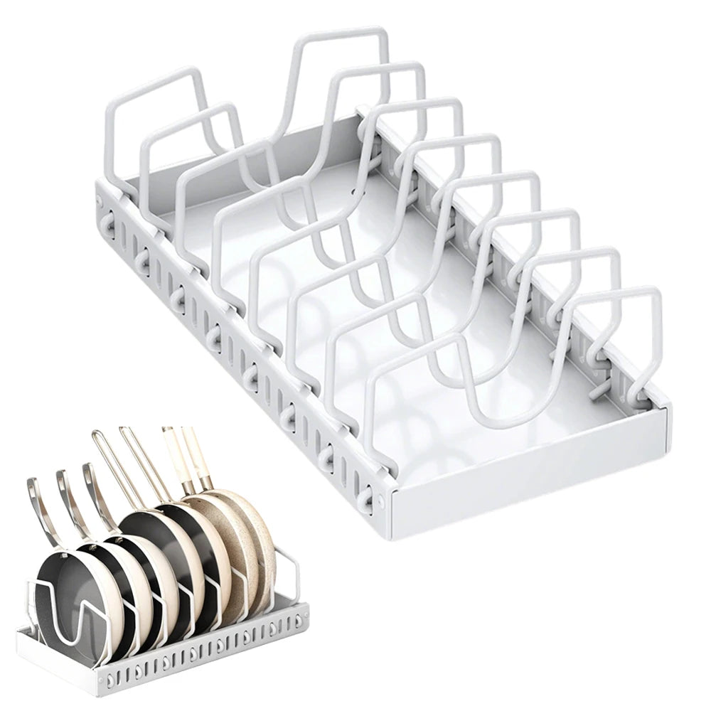 Organisateur coulissant pour casseroles