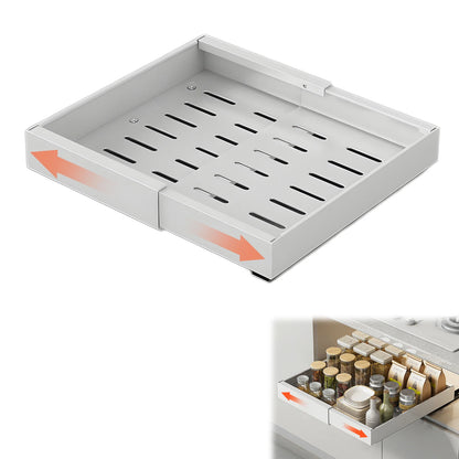 Étagère coulissante gain de place pour cuisine