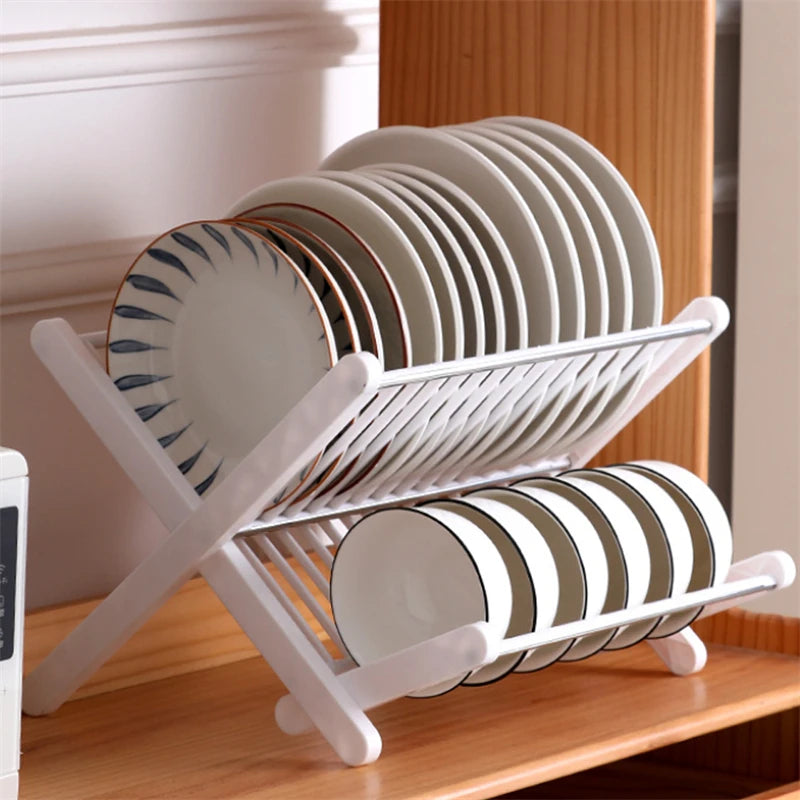 Égouttoir vaisselle pliable gain de place