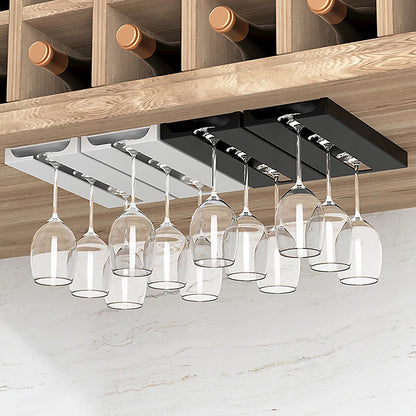 Support à verres sous meuble pour cuisine