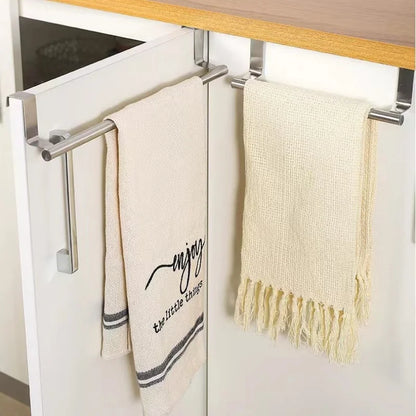 Porte-serviette inox à suspendre cuisine
