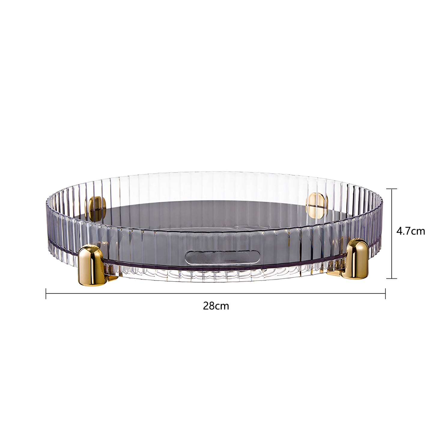 Plateau tournant de rangement multi-usages