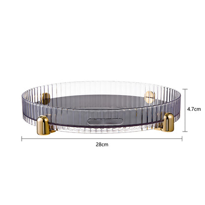 Plateau tournant de rangement multi-usages