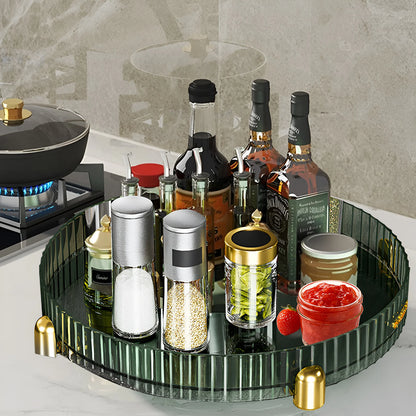 Plateau tournant de rangement multi-usages