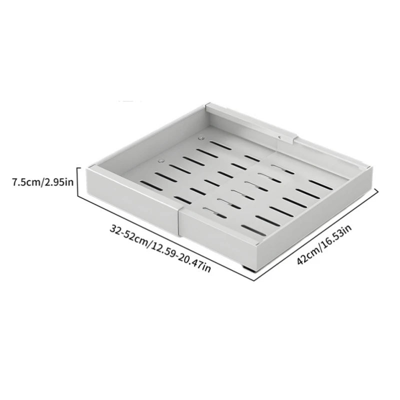 Étagère extensible coulissante pour placard