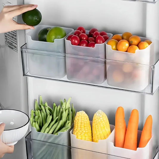 Boîtes de rangement transparentes pour frigo