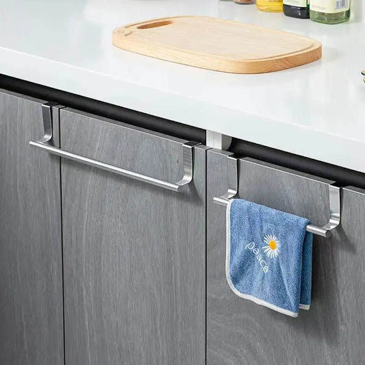 Porte-serviette inox à suspendre cuisine