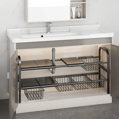 Étagère extensible pour rangement sous évier