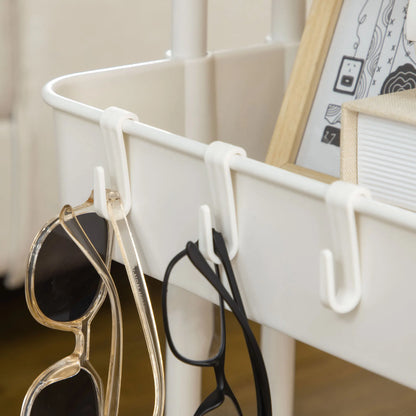 Chariot de rangement à roulettes multi-usages