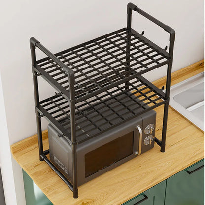 Étagère micro-ondes de cuisine multi-niveaux