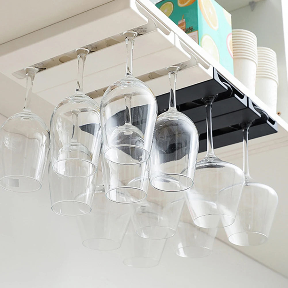 Support à verres sous meuble pour cuisine