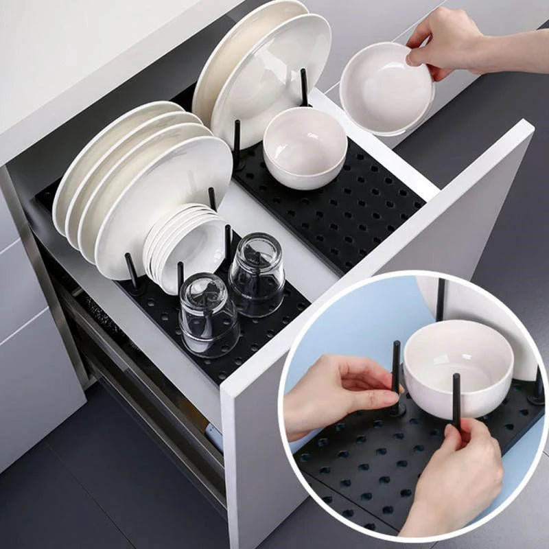 Égouttoir vaisselle pliable gain de place