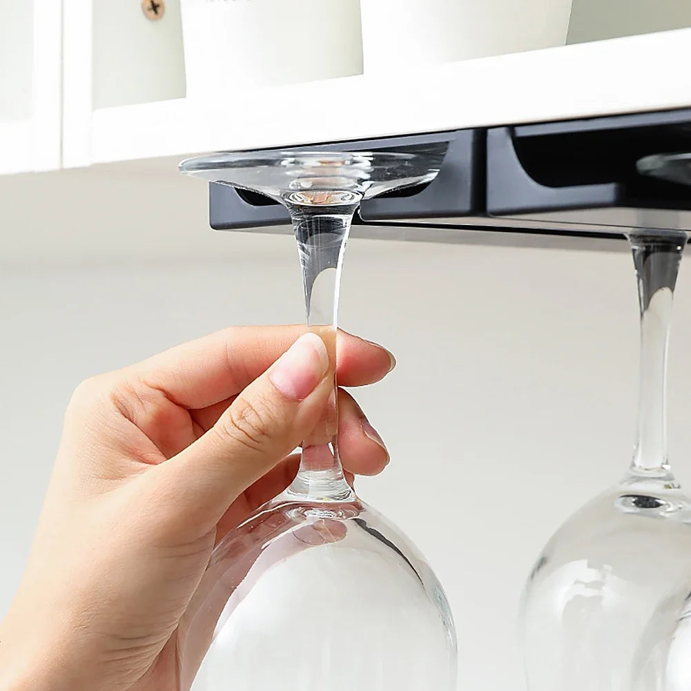 Support à verres sous meuble pour cuisine