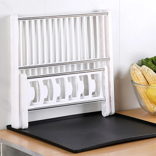 Égouttoir vaisselle pliable gain de place